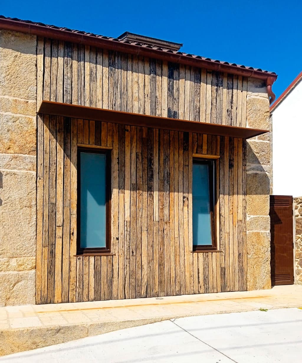 SIMAR madera reciclada de bateas