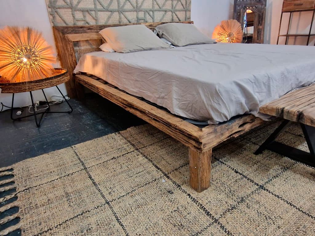 Trabajos con madera de batea en Barbanza